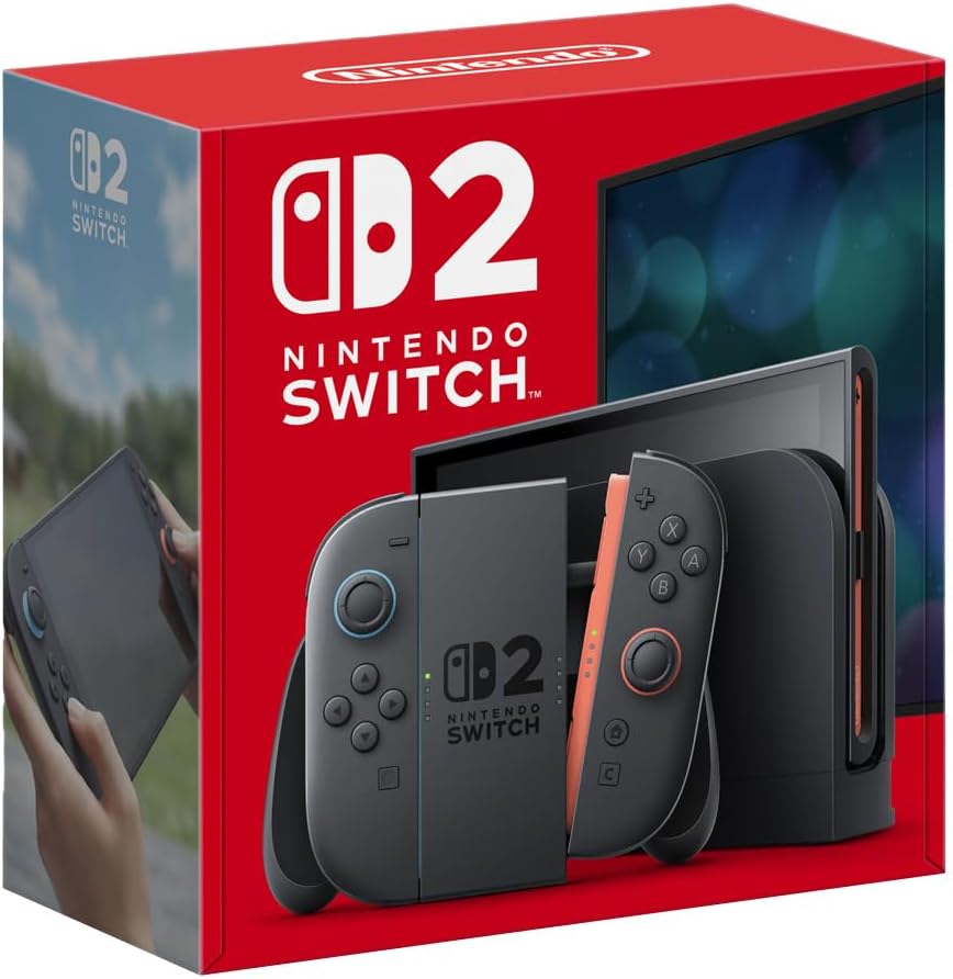 Nintendo Switch 2 Console, modelo nacional, com Joy-Con 2 e base